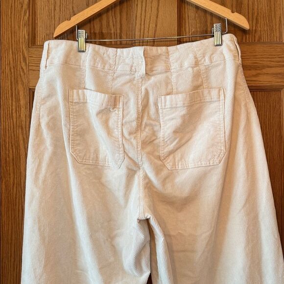 MAEVE Anthropologie Colette Corduroy Wide Leg Crop - Picture 8 of 15